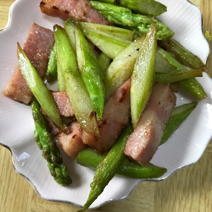 アスパラベーコン炒め レシピ 作り方 By こむきよ 楽天レシピ アスパラベーコン炒め レシピ 作り方 By こむきよ 楽天レシピ